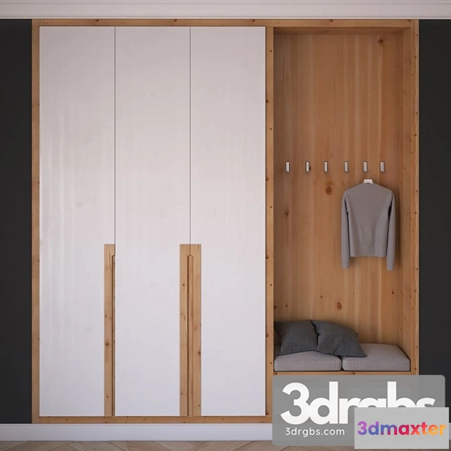 952086 - Hall Wardrobe