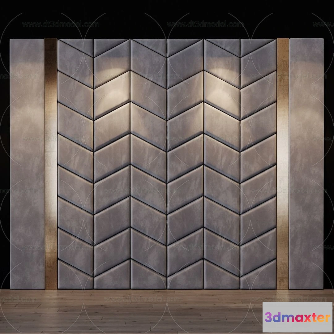 1686980 - Headboard for Bed 3D Models - 3DSKY - 004 - CORONA Render 3D Max