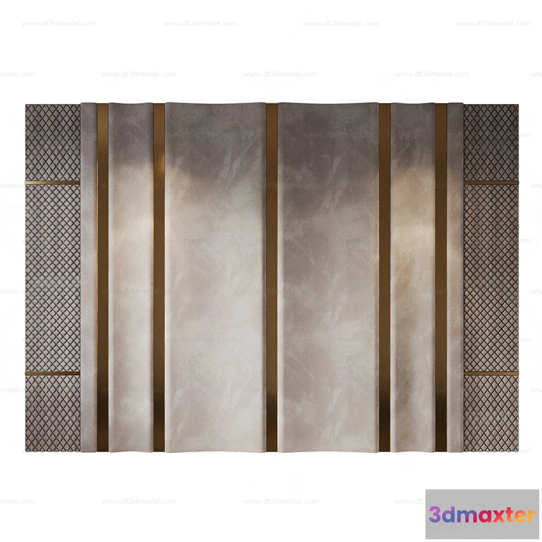 1687092 - Headboard for Bed 3D Models - 3DSKY - 060 - VRAY Render 3D Max