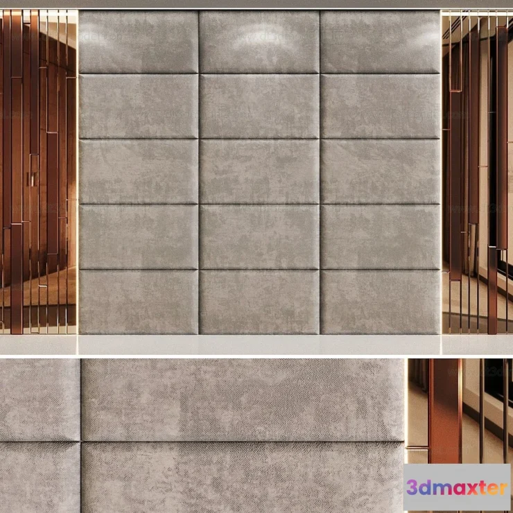 1687192 - Headboard for Bed 3D Models - 3DSKY - 110 - CORONA Render 3D Max