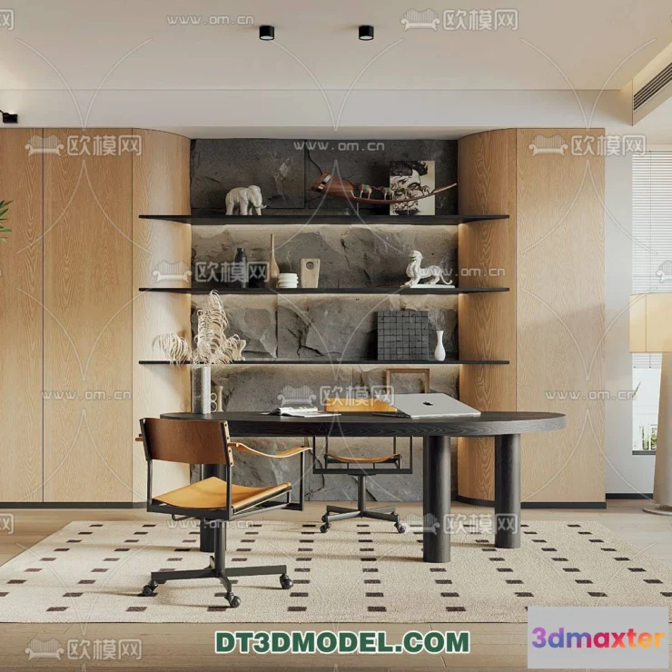 1161026 - WABI SABI STYLE 3D MODELS - DESK - 0013