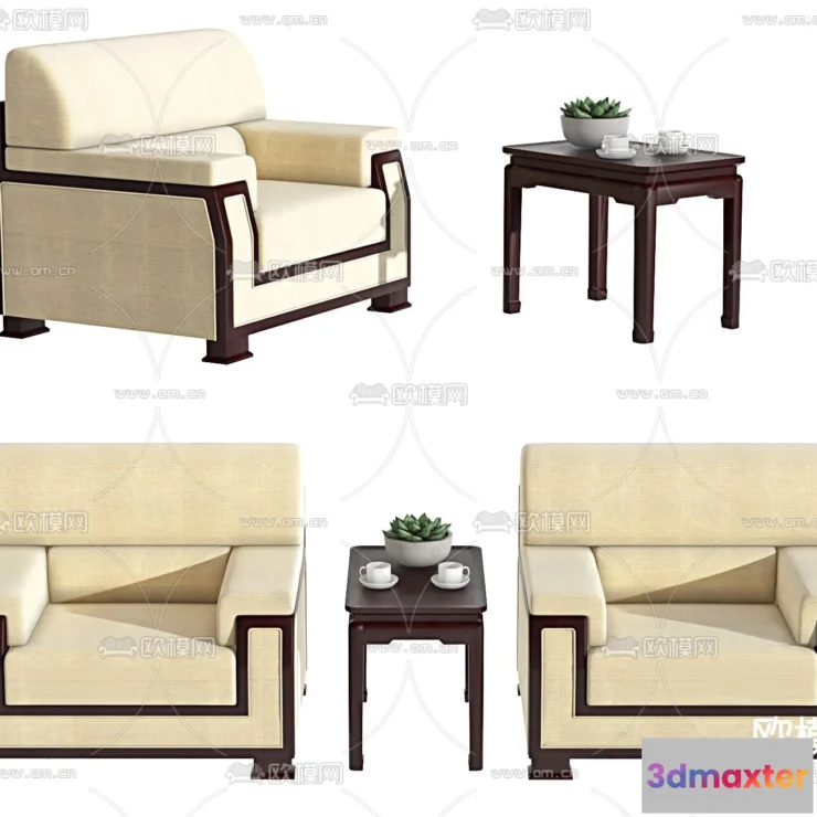 1237986 - FURNITURE - OFFICE - VRAY  CORONA - 3D MODEL - 117