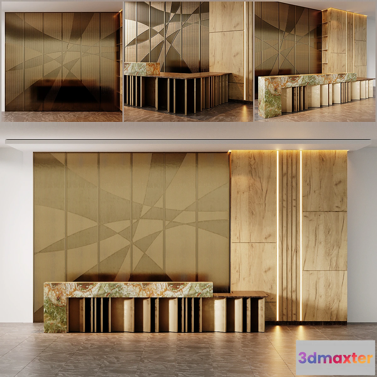 1298968 - Reception Zone 3D Max