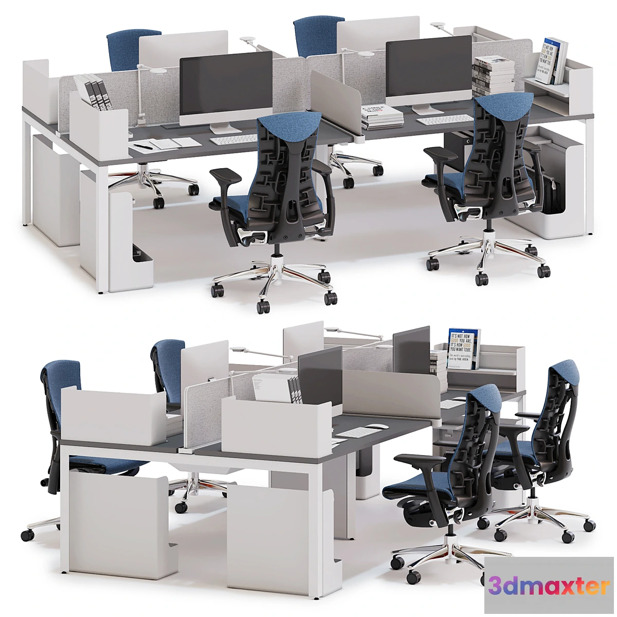 1333802 - Herman Miller Layout Studio (v1) 3D Max