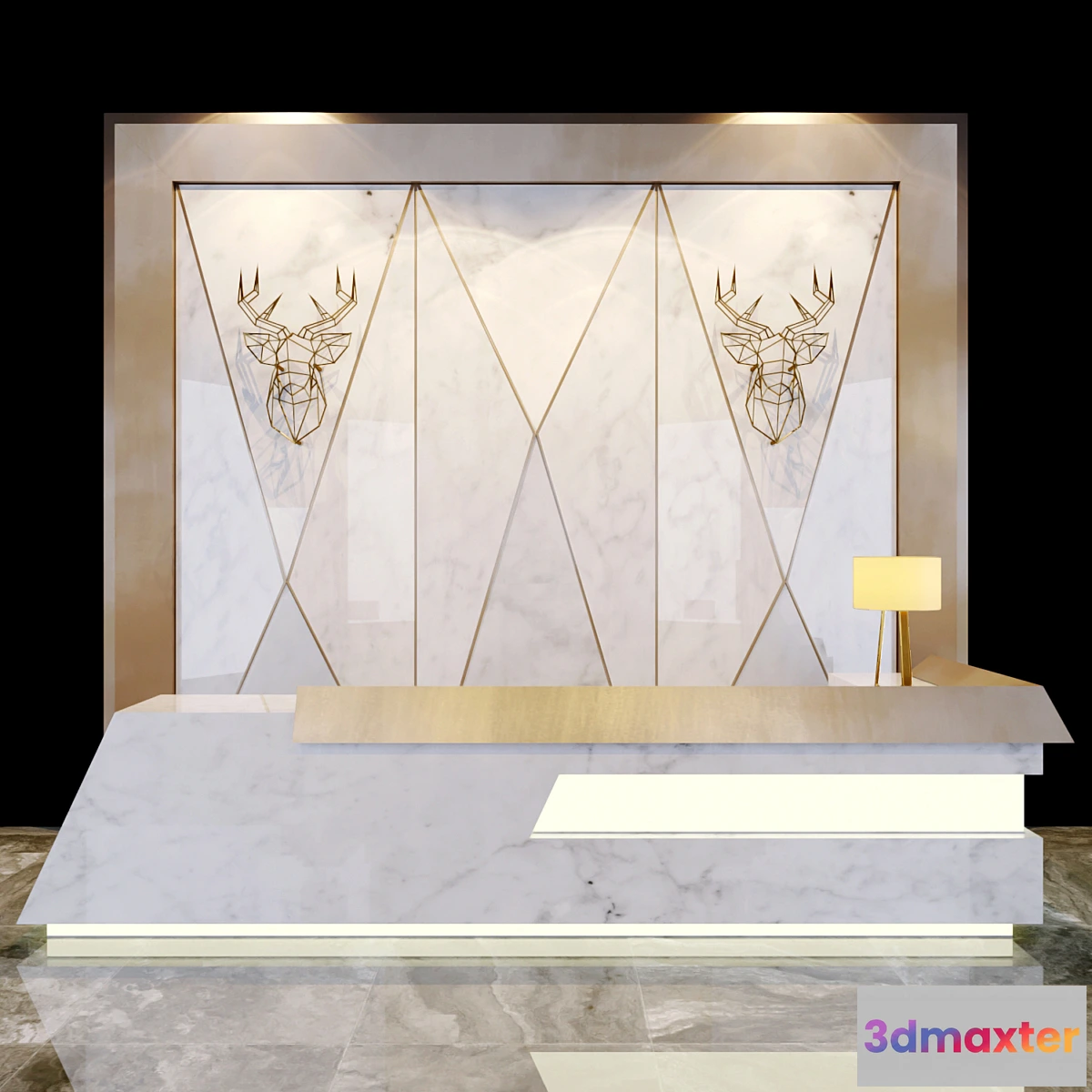 1334271 - Reception 5 3D Max