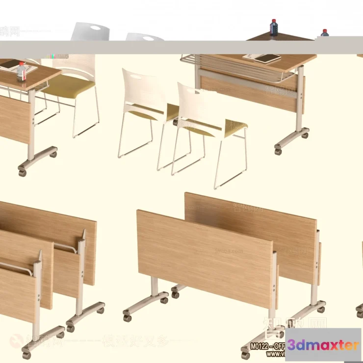 1364882 - Office Furniture - 3D Models - Modern Style - 087 3D Max