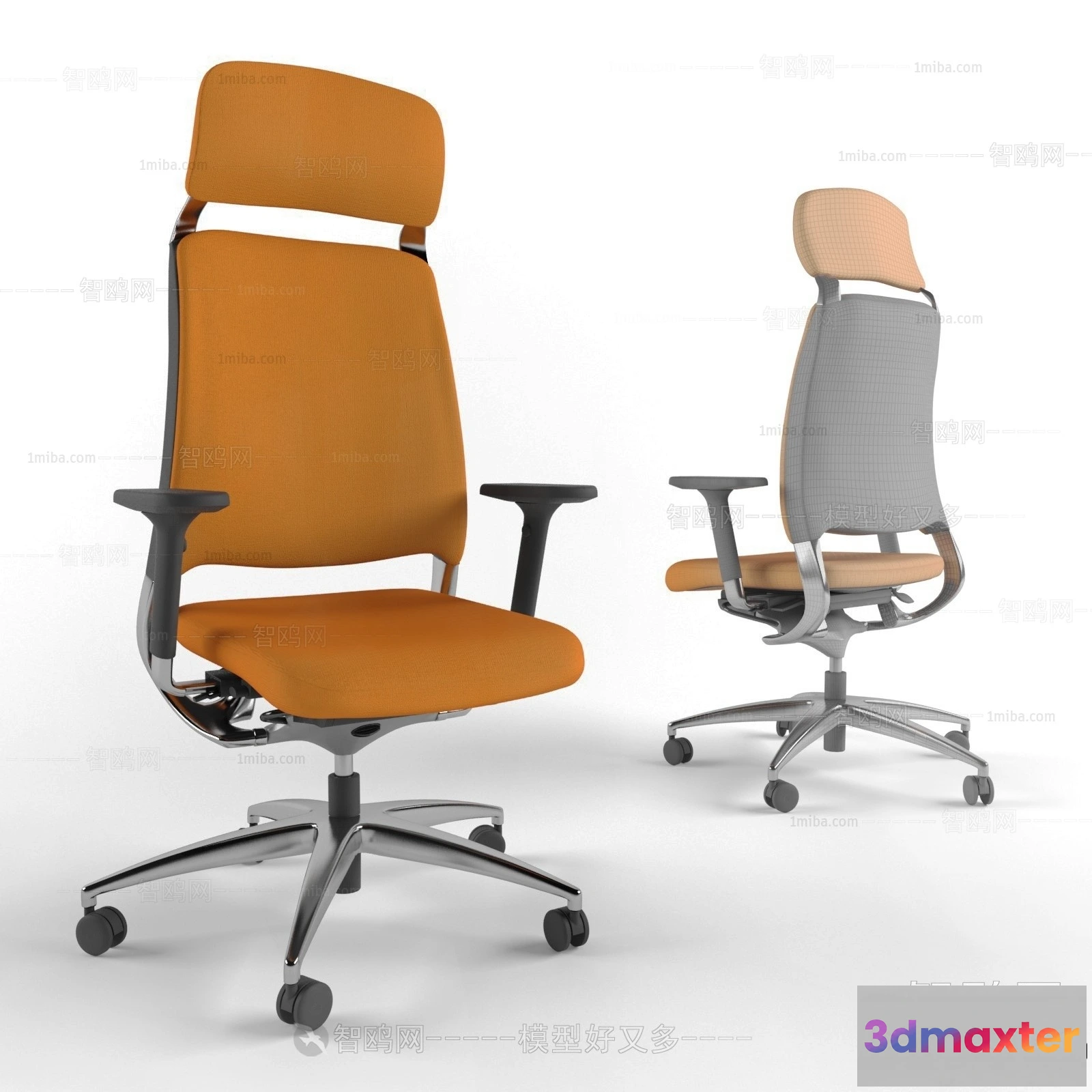 1365955 - Office Furniture - 3D Models - Modern Style - 103 3D Max