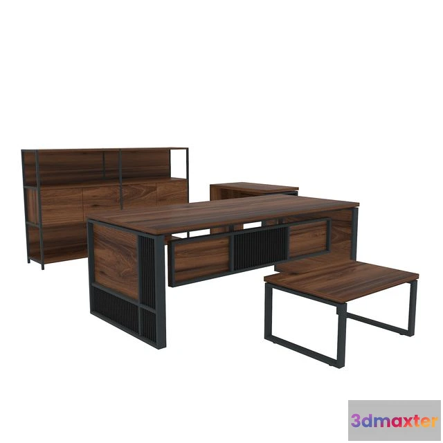 1552291 - PRETO Executive Table 3D Max