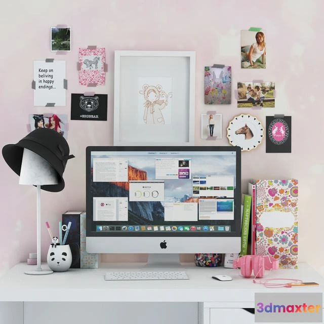 1558333 - Desk Decoration 3D Max