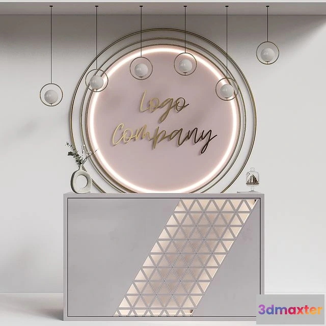 1566808 - Reception Desk 7 3D Max