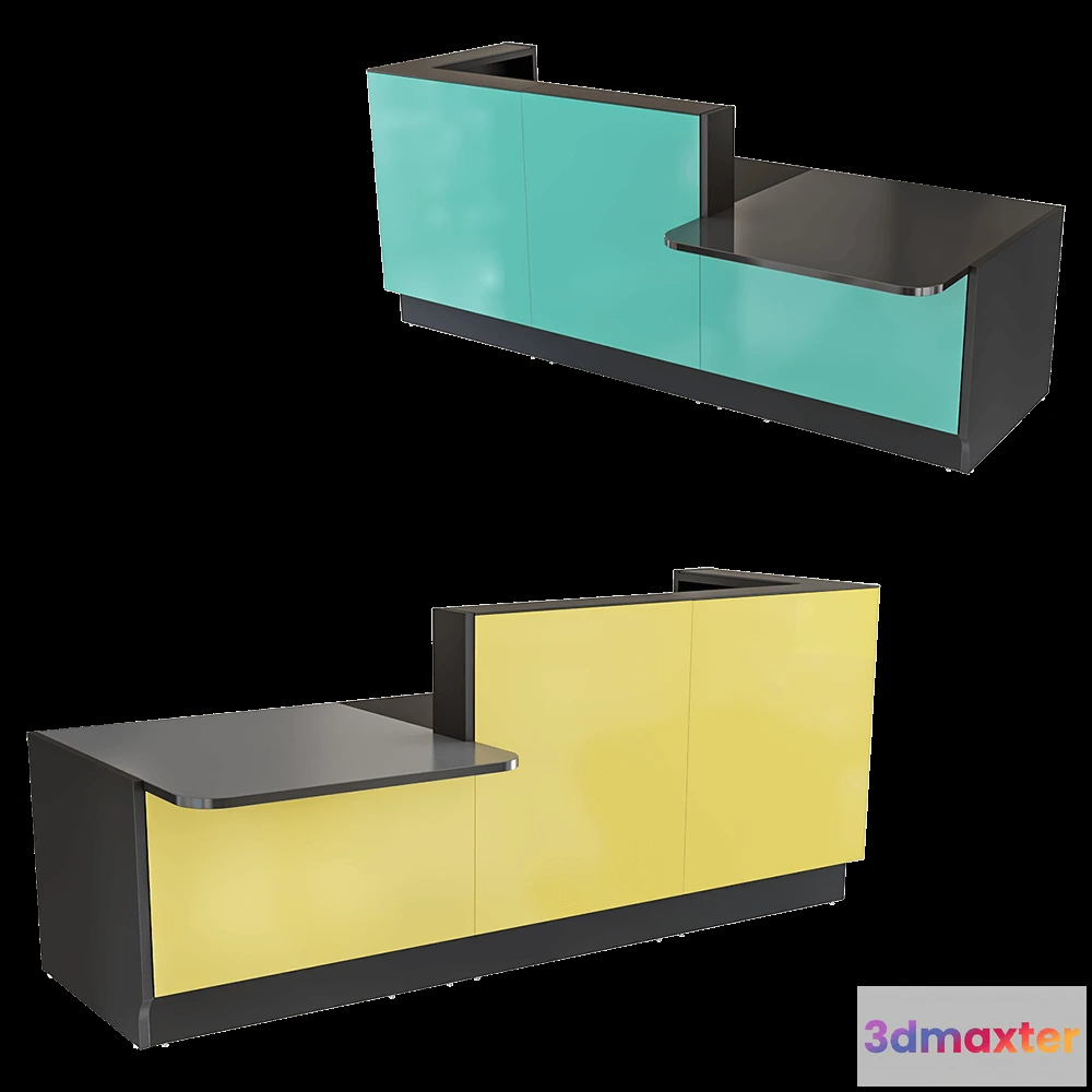 1622560 - MDD - Reception desk Linea 3D Max