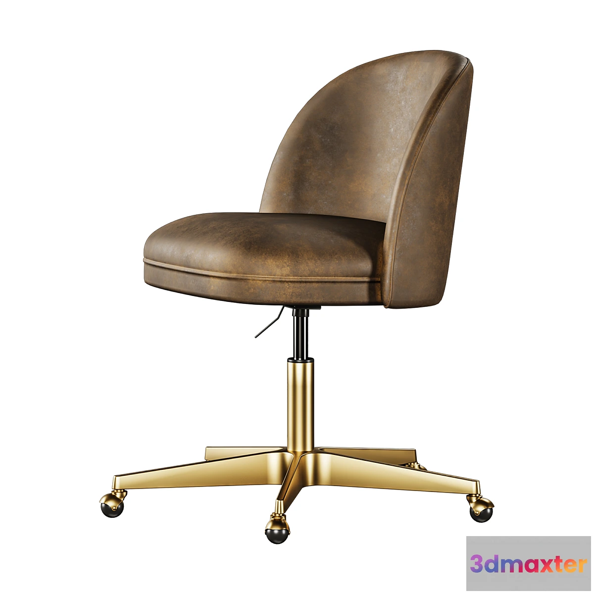 541881 - Rh Alessa Leather Desk Chair