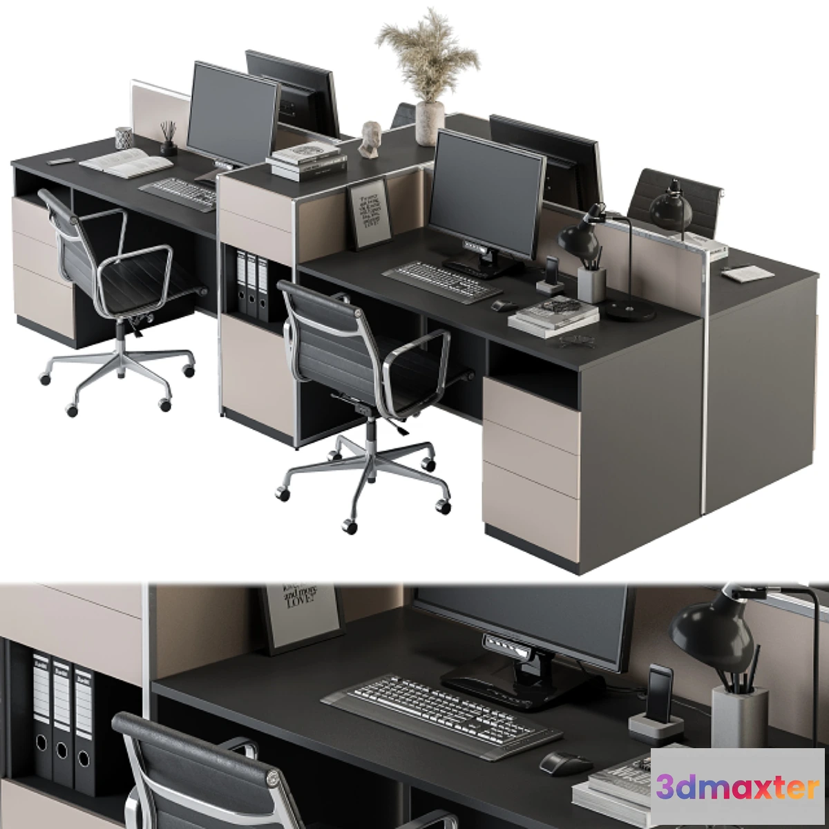 543349 - Office Furniture - employee Set 22