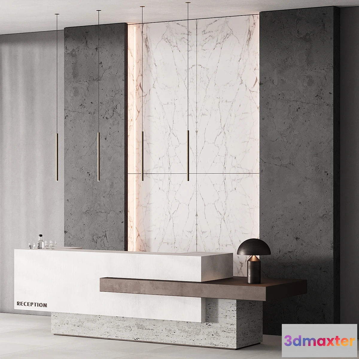 590094 - 183 office furniture 03 reception desk 03