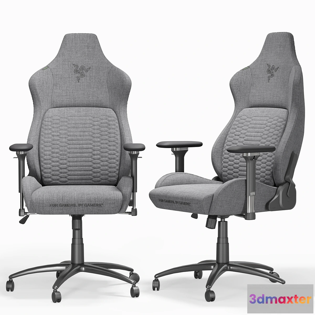 761175 - Razer Iskur - Dark Gray Fabric