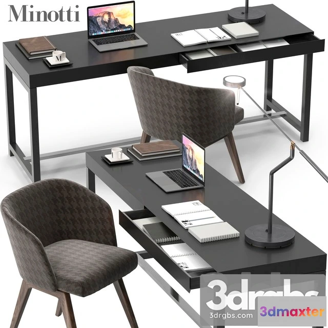 953192 - Minotti Fulton Desk Set