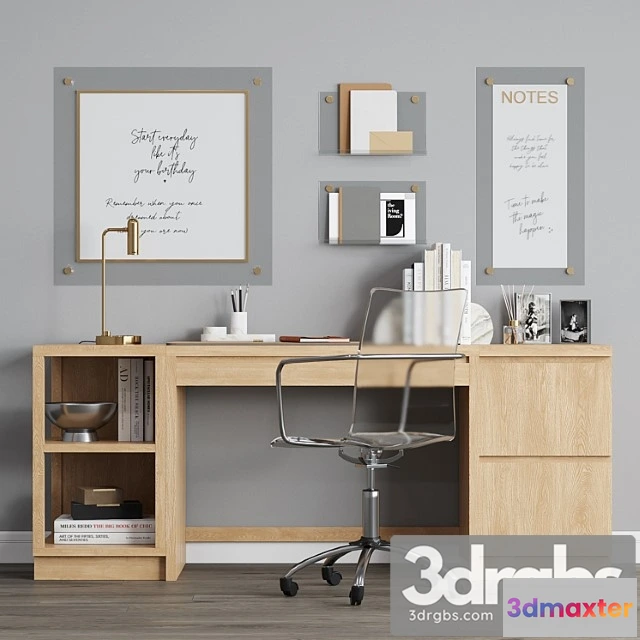 953464 - Paciffic Pottery Barn Office Workplace