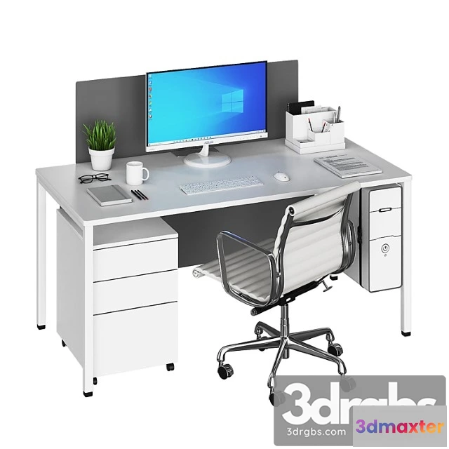 953786 - Vitra Office White Kit