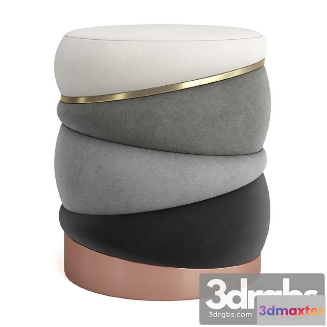 1032460 - Obsidian stool