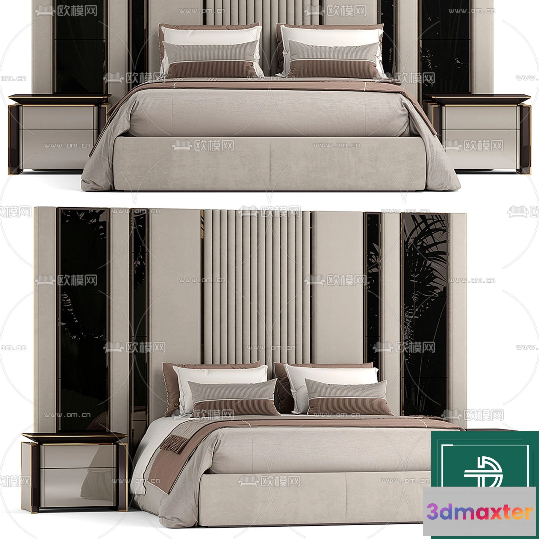 1068030 - LUXURY - 3D Models - BED - 252