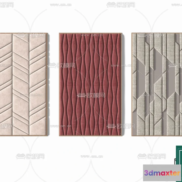 1068366 - LUXURY - 3D Models - WALL-PANEL - 017