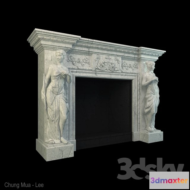 1180452 - CLASSIC FIRE PLACE - 3D MODELS - 07