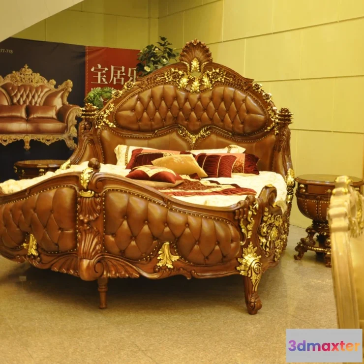 1213602 - Classic Furniture - 3D Model - G358