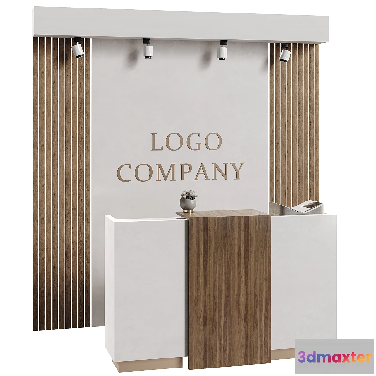 1410504 - Reception area 3D Max