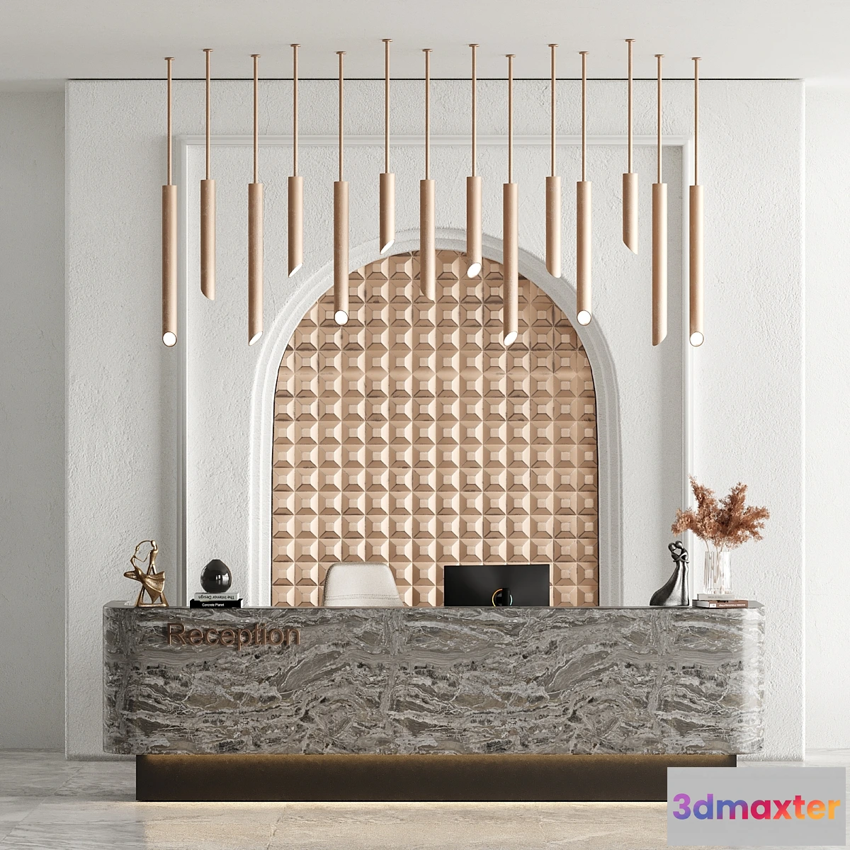 1422760 - Reception 4 3D Max