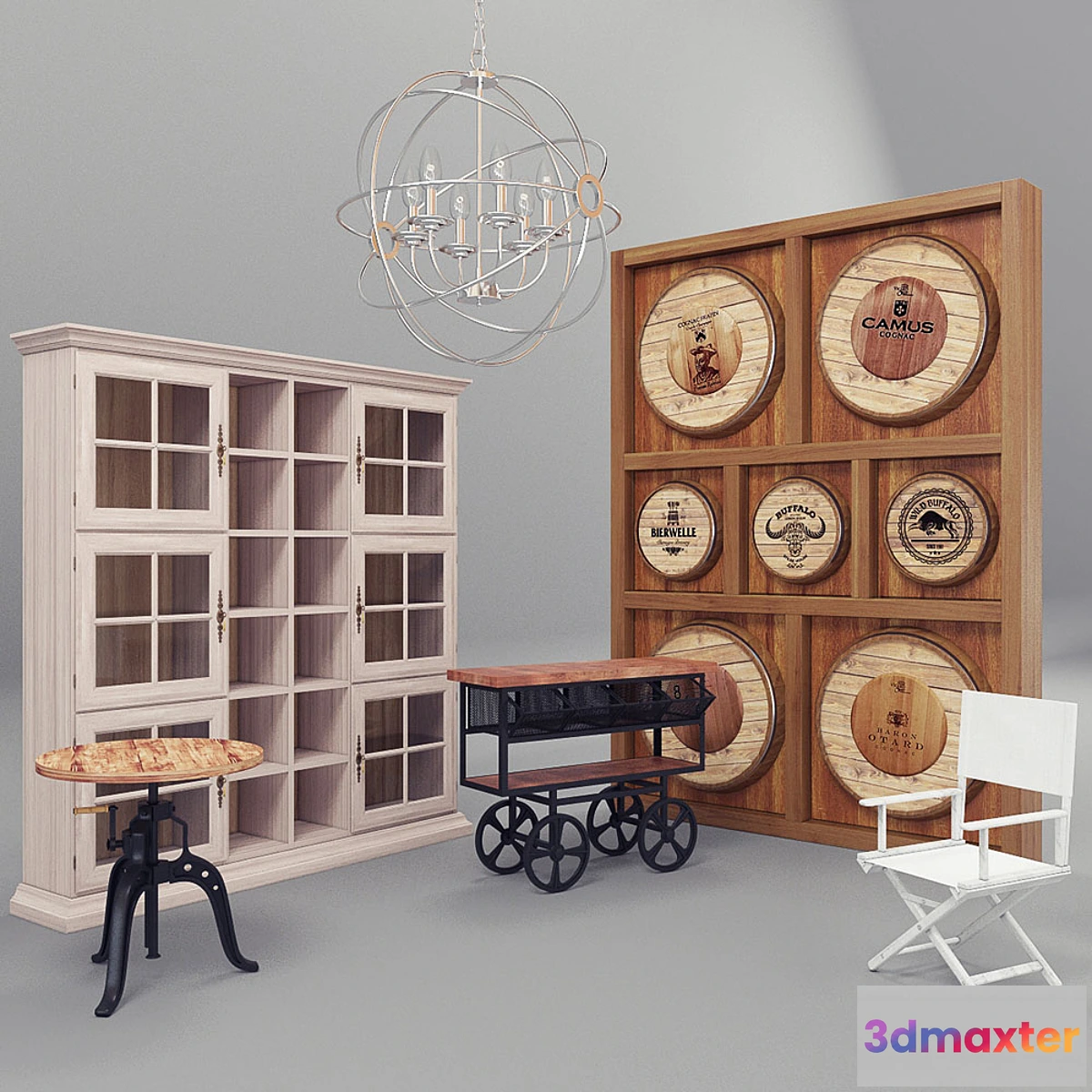 1423974 - Loft (set of furniture) 3D Max