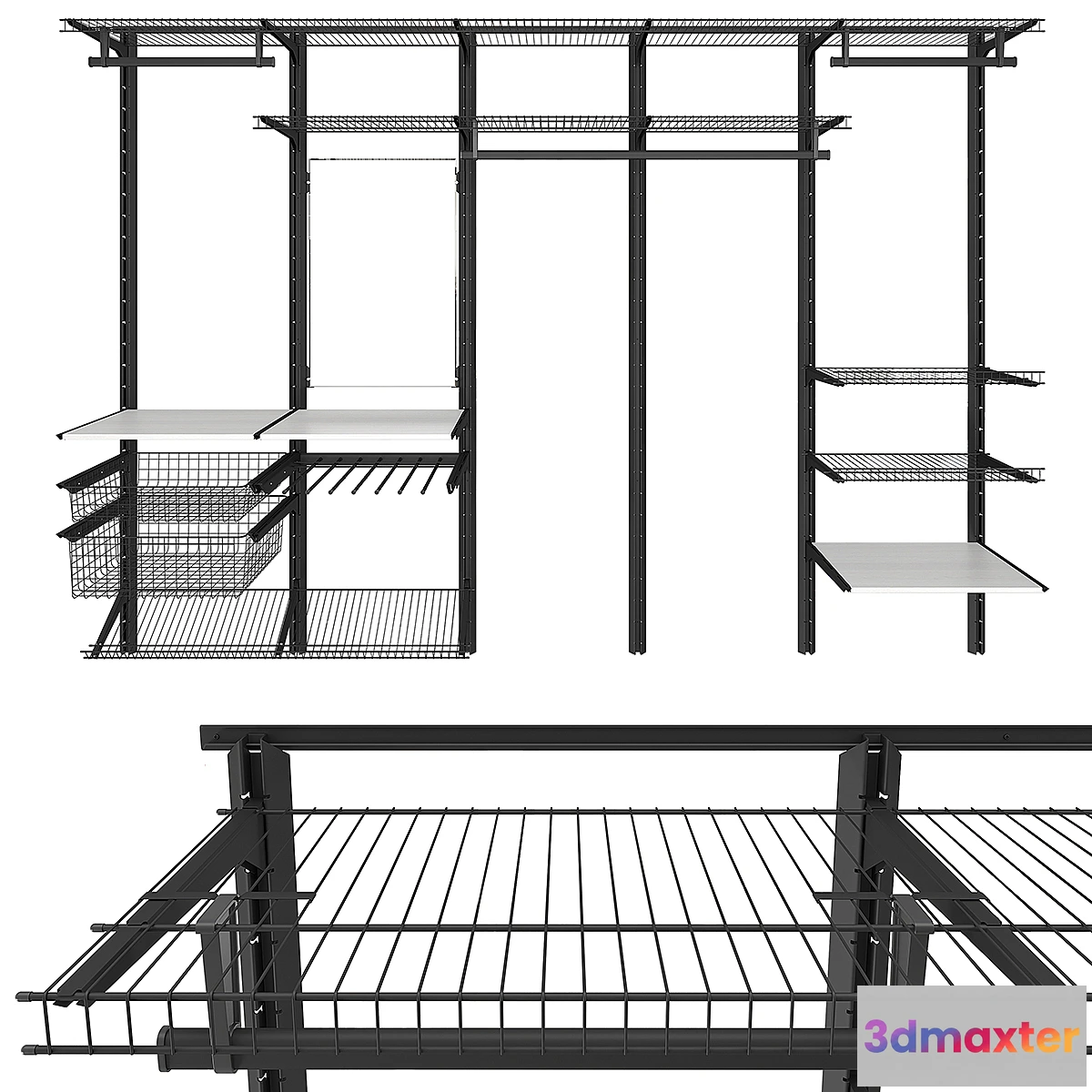 1424876 - Storage system FIND “Home Space” 3D Max