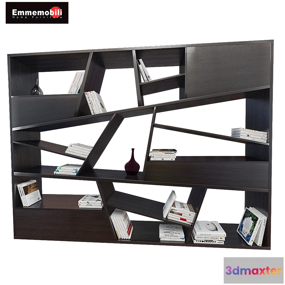 1425352 - Shelving EMMEMOBILI Rosa 3D Max