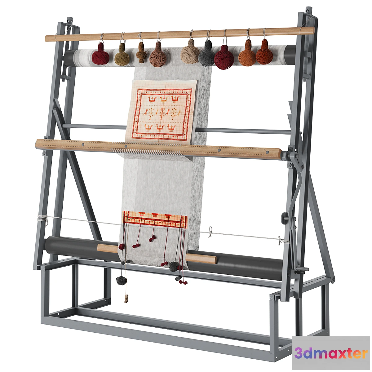 1431284 - weaving machine 3D Max