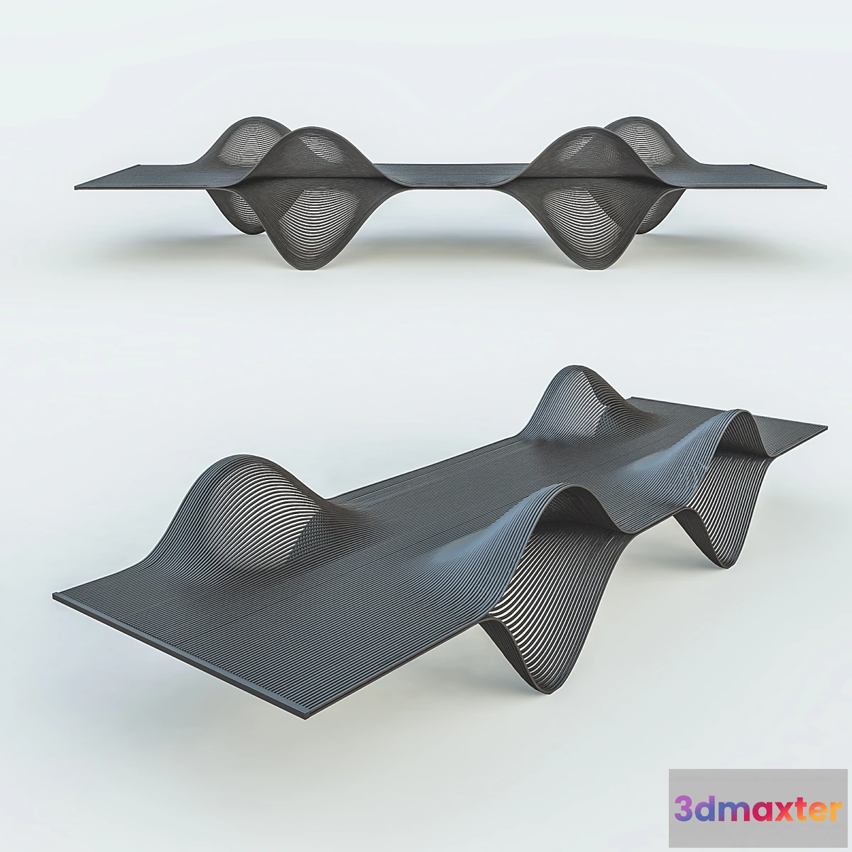 1431548 - bench parametric 3D Max