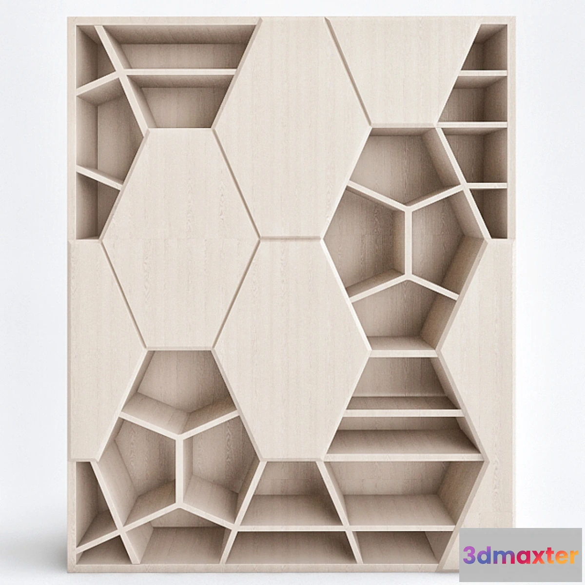 1434476 - BOOKSHELVES AS ARTWORK 3D Max