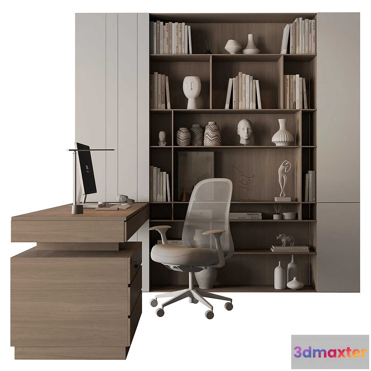 1441716 - Boss Desk - Office Furniture 691 3D Max