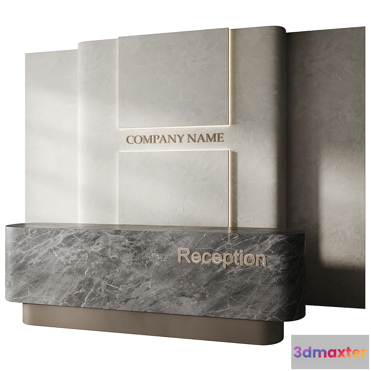 1446028 - Reception Design 2 3D Max