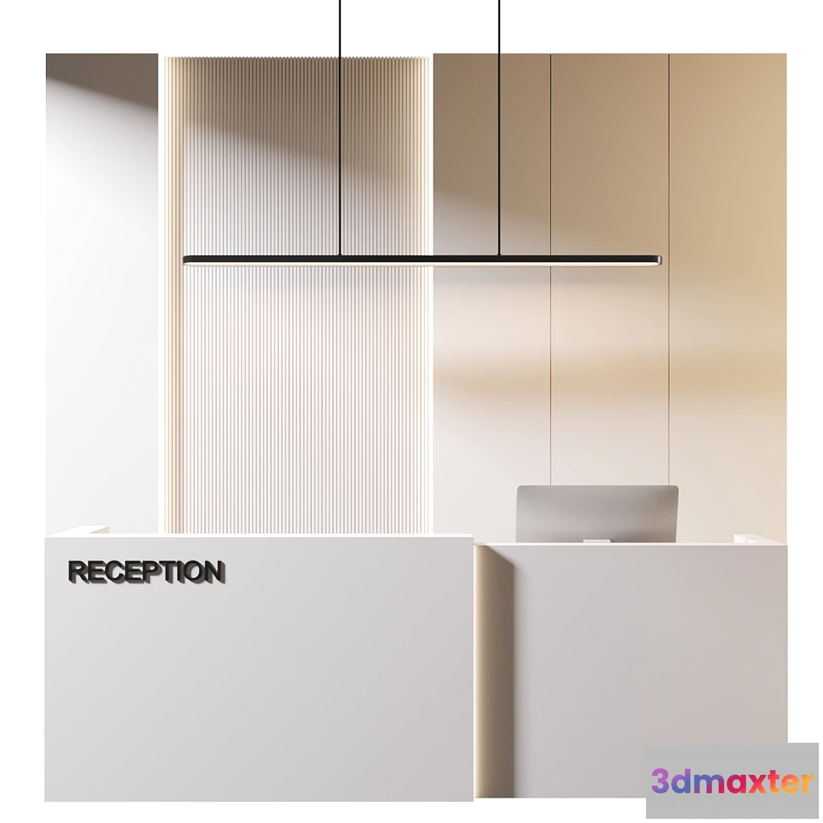 1446652 - Reception Desk  2 3D Max