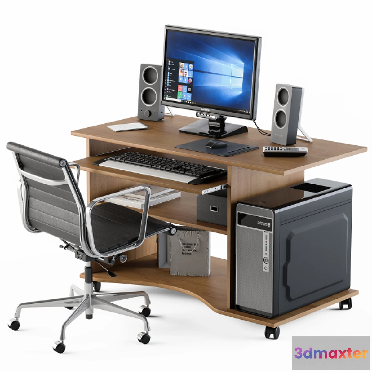 1446856 - Computer Desk Set 3D Max