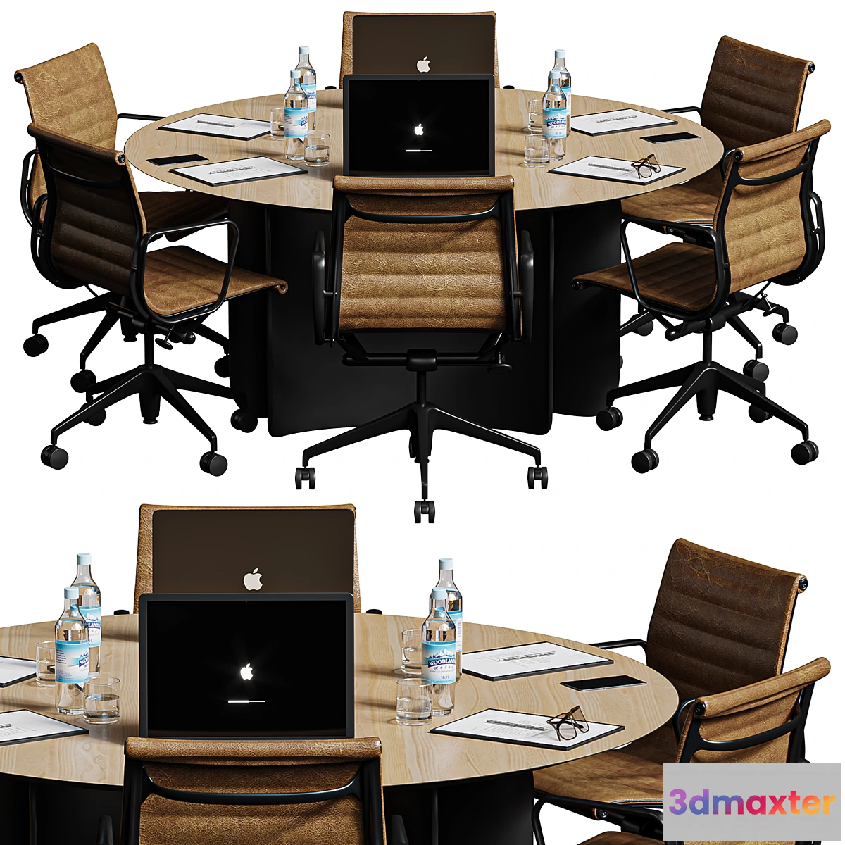 1453958 - circle table 3D Max