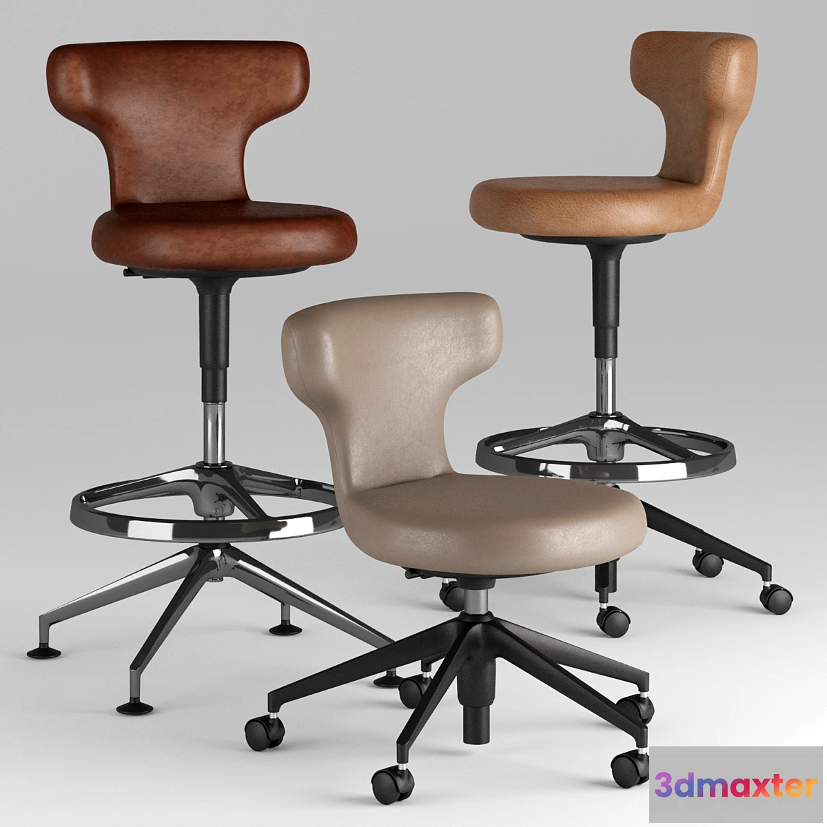 1468134 - Vitra Pivot Stool 3D Max