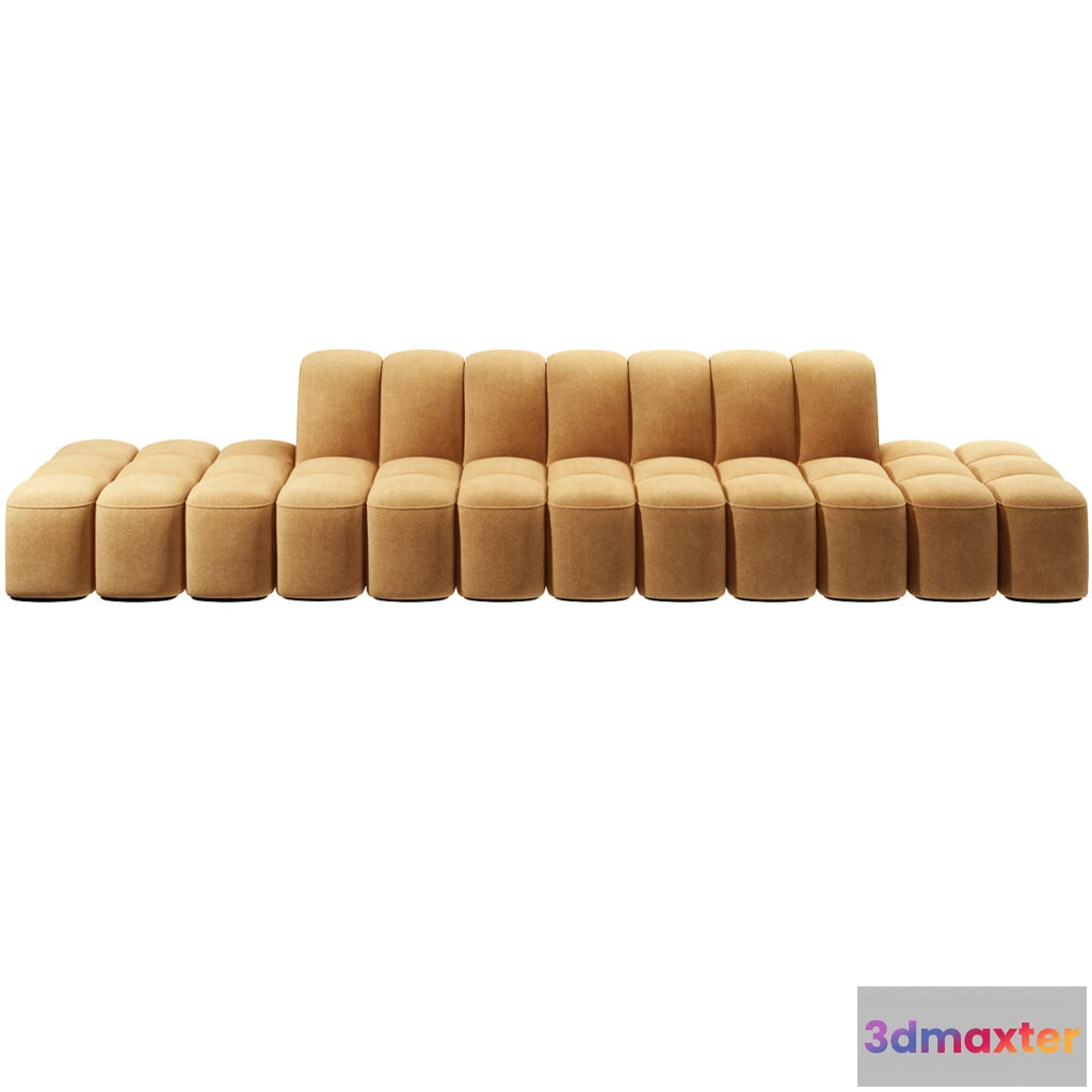 1516274 - Array Sofa System Line by MDF Italia 3D Max