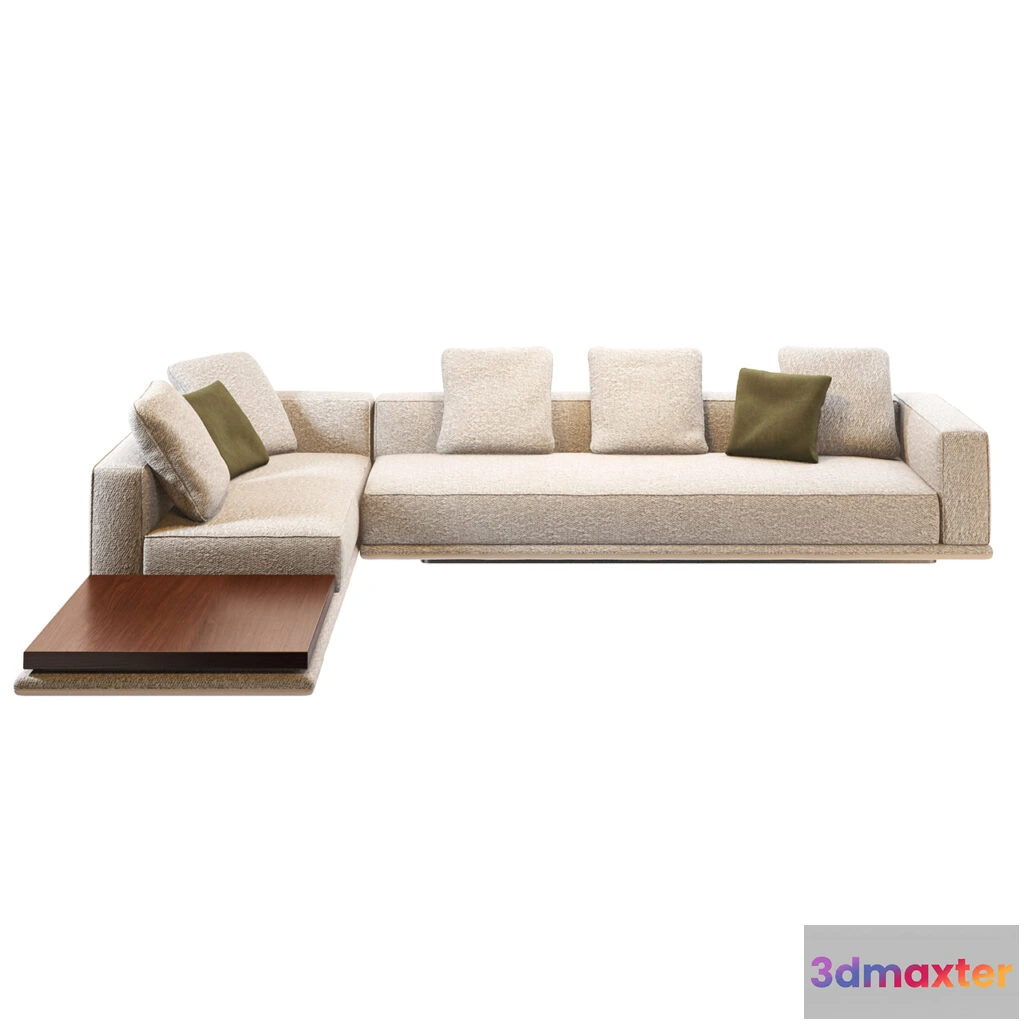1516696 - Horizonte Sofa A by Minotti 3D Max