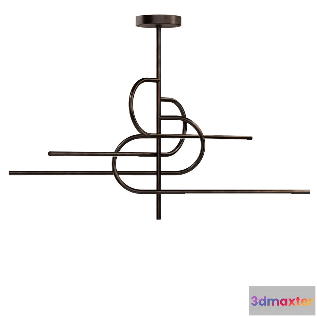 1516802 - Key To Heaven Fixed Chandelier by Gallotti&Radice 3D Max