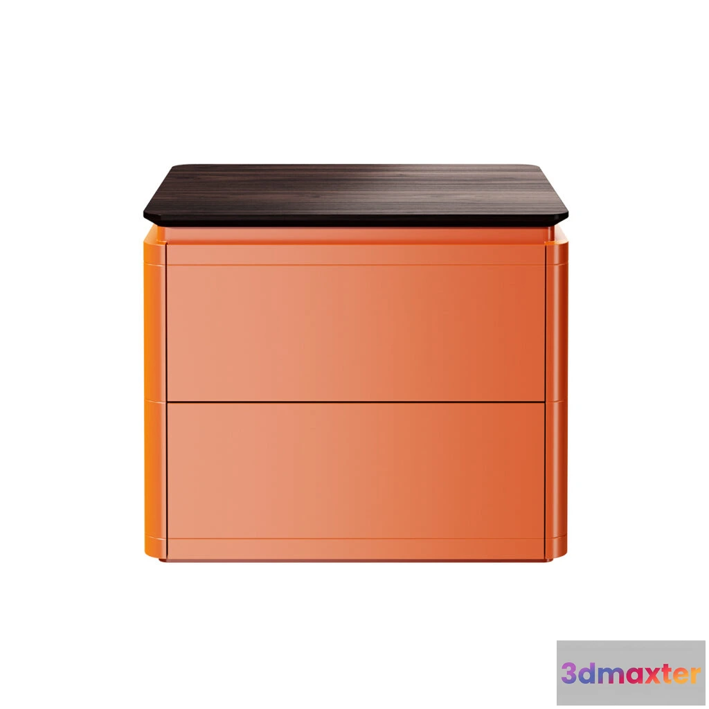 1516988 - Nihil 053 Bedside Cabinet by al2 3D Max