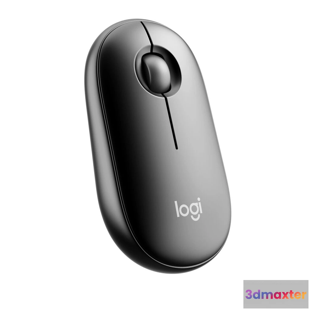 1517066 - Pebble Mouse 2 M350S by Logitech 3D Max