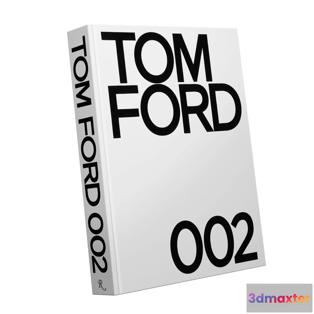 1517332 - Tom Ford 002 Book by Rizzoli 3D Max