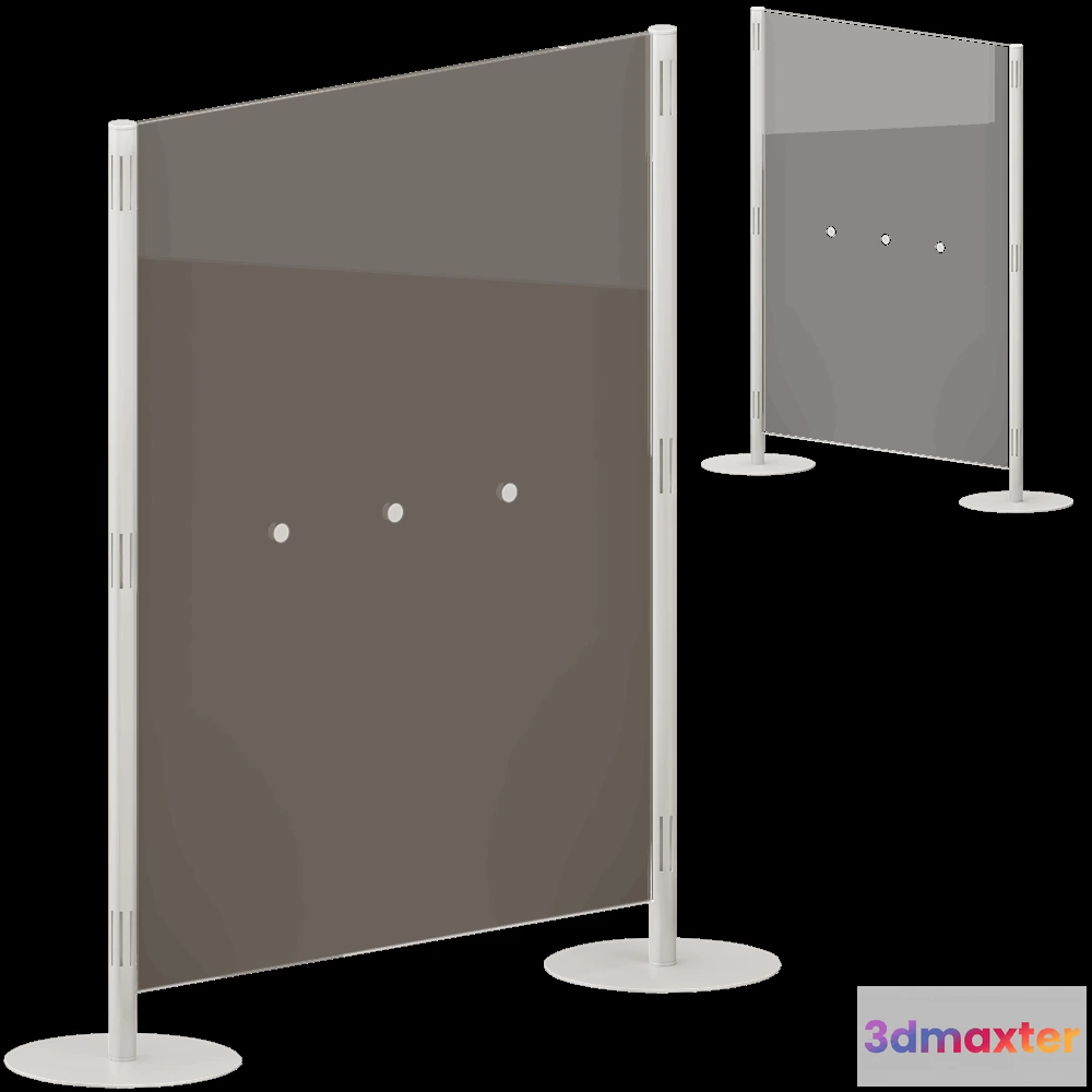 1622908 - Alea - Freestanding panel Stream 3D Max