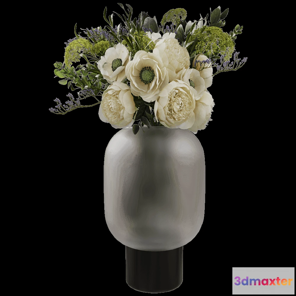 1623602 - Gejst  - Flowerpot Nebl big black 3D Max