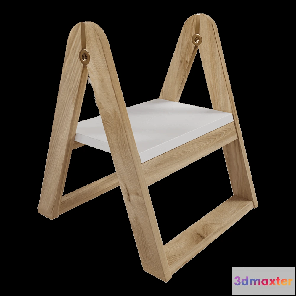 1623624 - Gejst  - Stool Reech step ash 3D Max